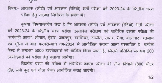 Mp Police Constable 2023 का रिजल्ट आने वाला हैं? 7