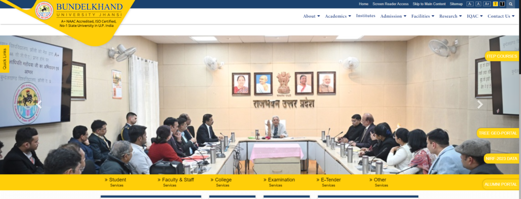 B.ed Notification प्रवेश परीक्षा बुंदेलखंड विश्वविद्यालय की वेबसाइट पर जाकर छात्र-छात्राएं 10 फरवरी से आवेदन कर सकेंगे 3
