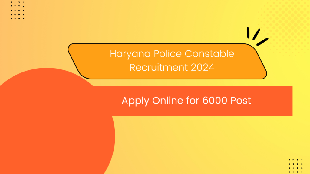 Apply Online For 6000 Post
