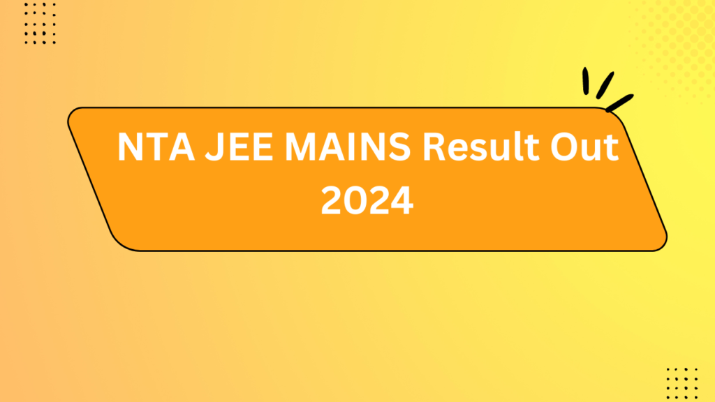 Nta Jee Mains Result Out 2024 2 Nta Jee Mains Result Out 2024