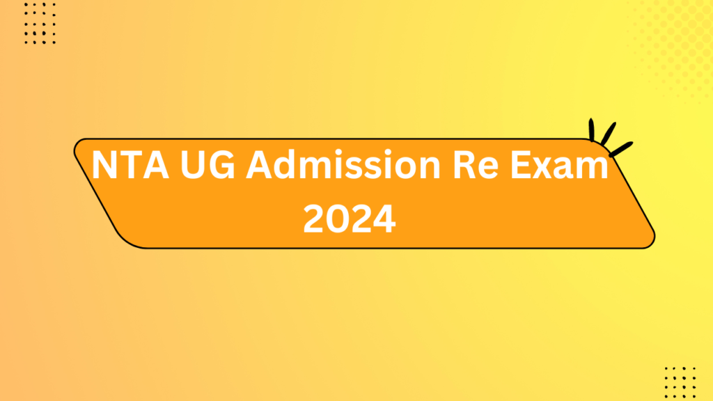 Nta Ug Admission Re Exam 2024 2 Nta Ug Admission Re Exam 2024