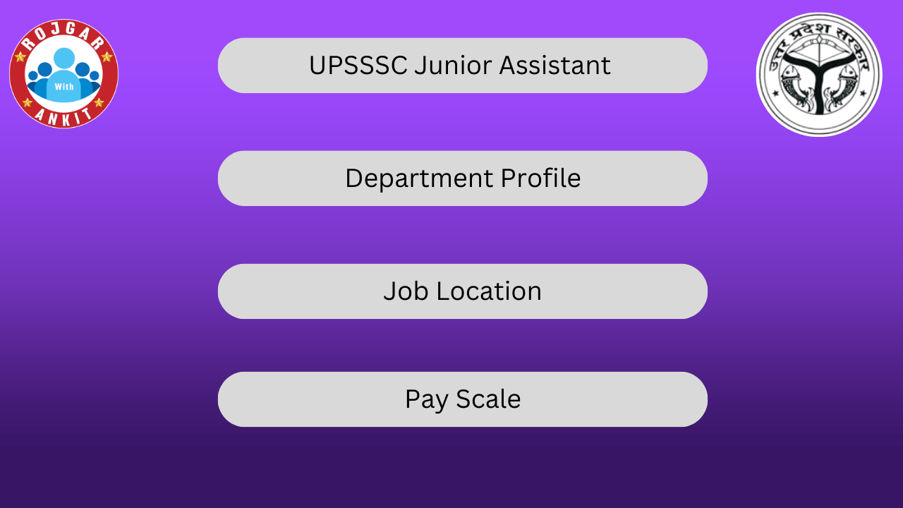 Upsssc Junior Assistant New Vacancy