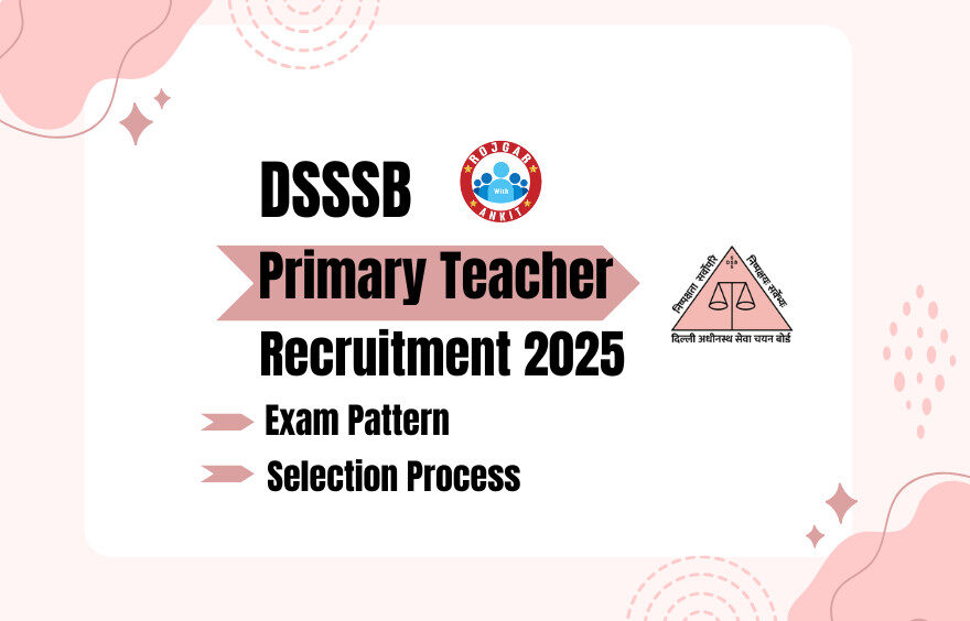 Dsssb Primary Teacher 2025