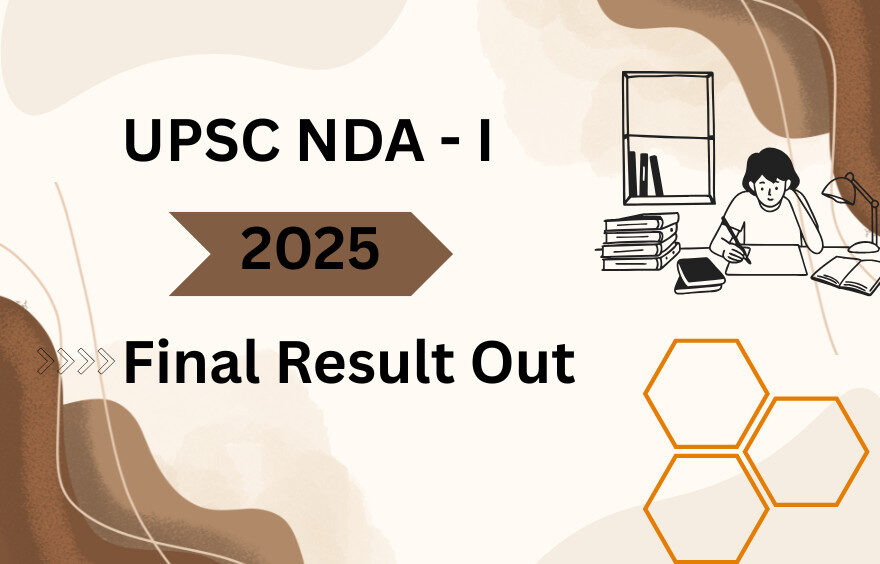 Upsc Nda I Final Result Out