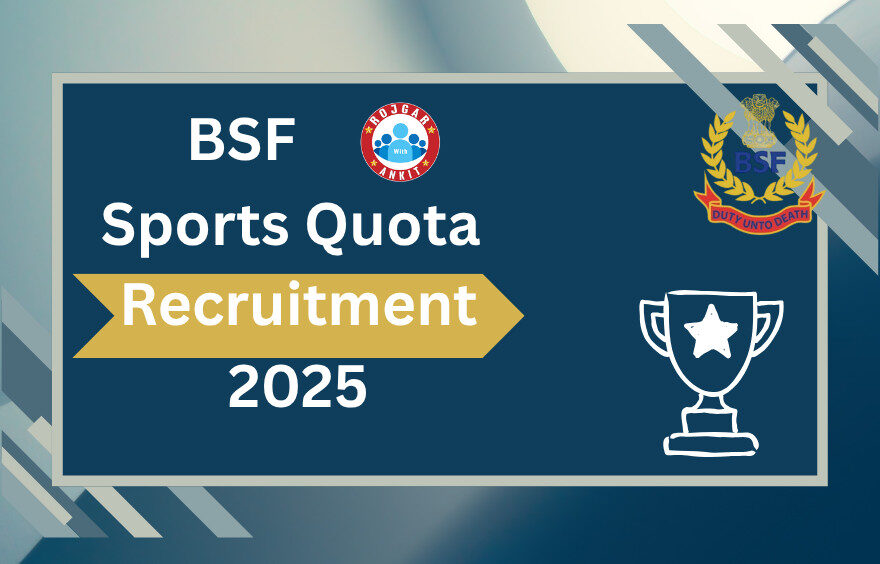 Bsf Sports Quota Recruitment 2025