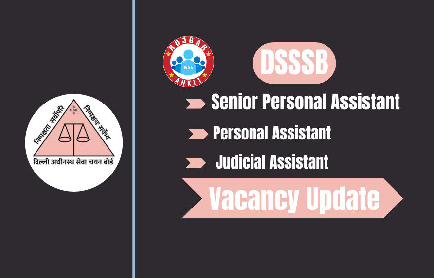 Delhi Dsssb Different Post Vacancy (Update) 1 Dsssb Vacancy Update 2024