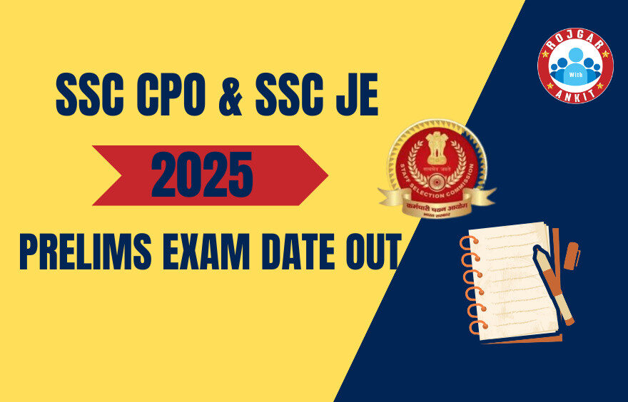 Schedule Of Ssc Je &Amp; Cpo Examination 2025 Exam Date 1 Ssc Cpo &Amp; Je 2025 Exam Date Out
