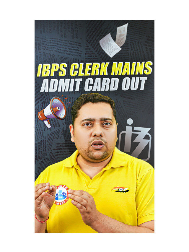 IBPS Clerk Mains Admit Card Released : Download Yours now !
