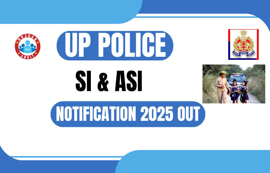 Up Police Si &Amp; Asi Notification 2025 Out