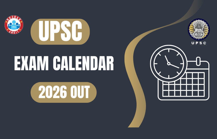 Upsc Exam Calendar 2026 Out