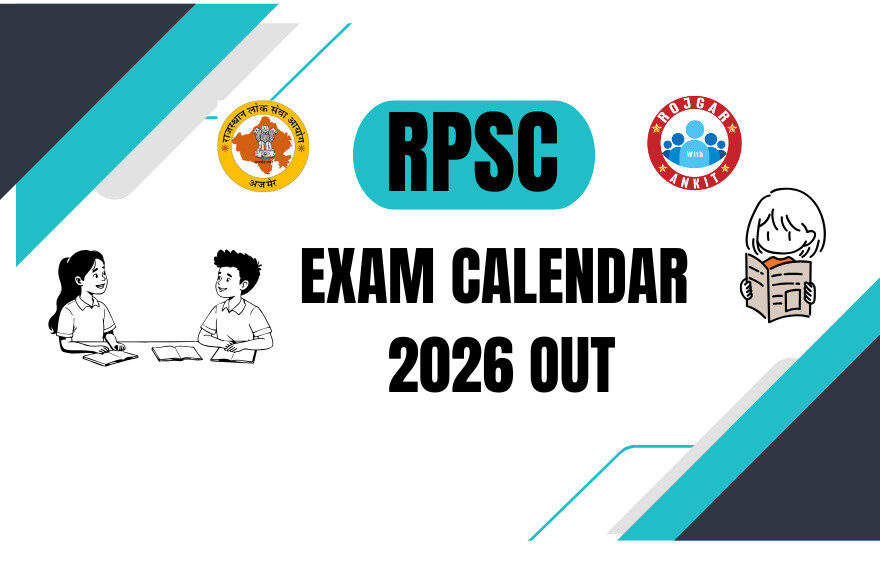 Rpsc Exam Calendar 2026 Out