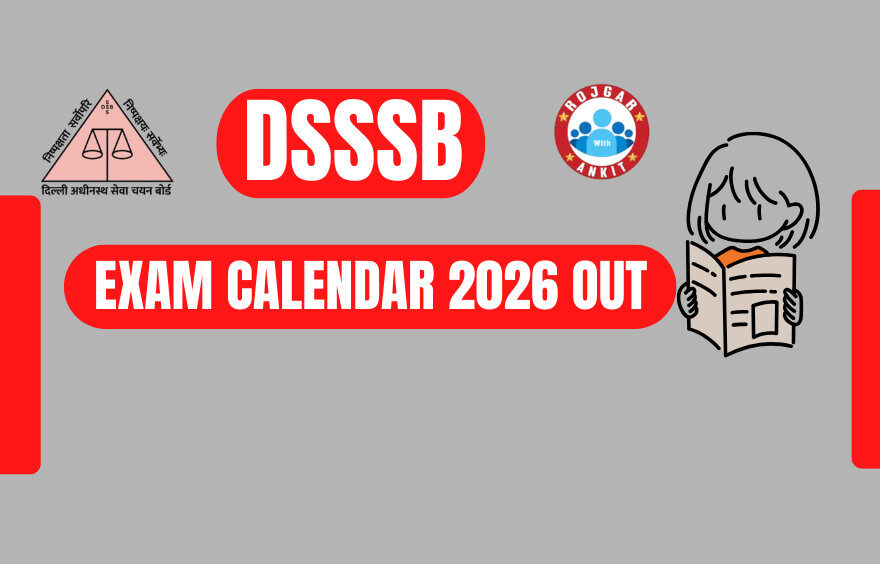 Dsssb Exam Calendar 2026 Released 1 Dsssb Exam Calendar 2026 Out