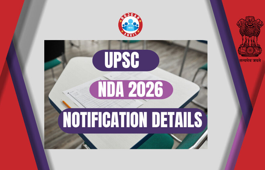 Nda I Notification 2026 Out