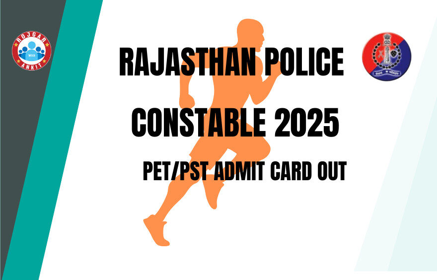 Rajasthan Police Constable Pet Admit Card 2025 Out