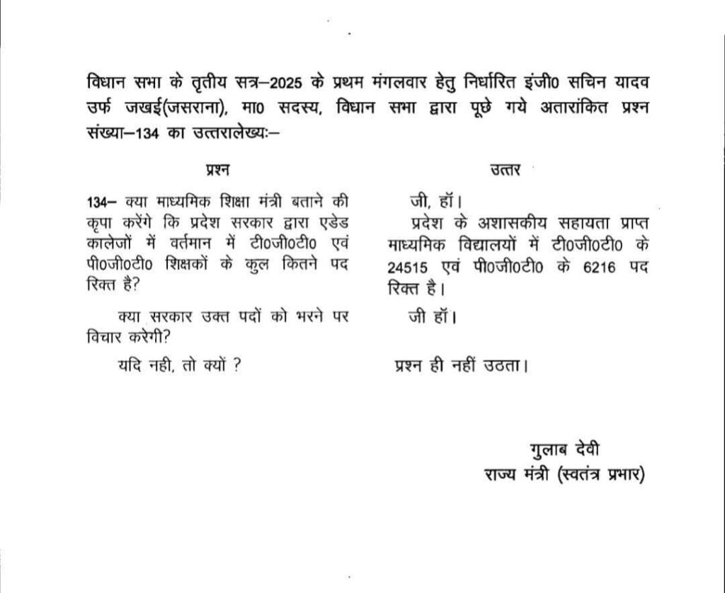 Tgt , Pgt New Vacancies 