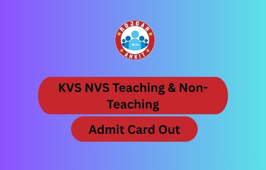 Kvs Nvs Admit Card Out