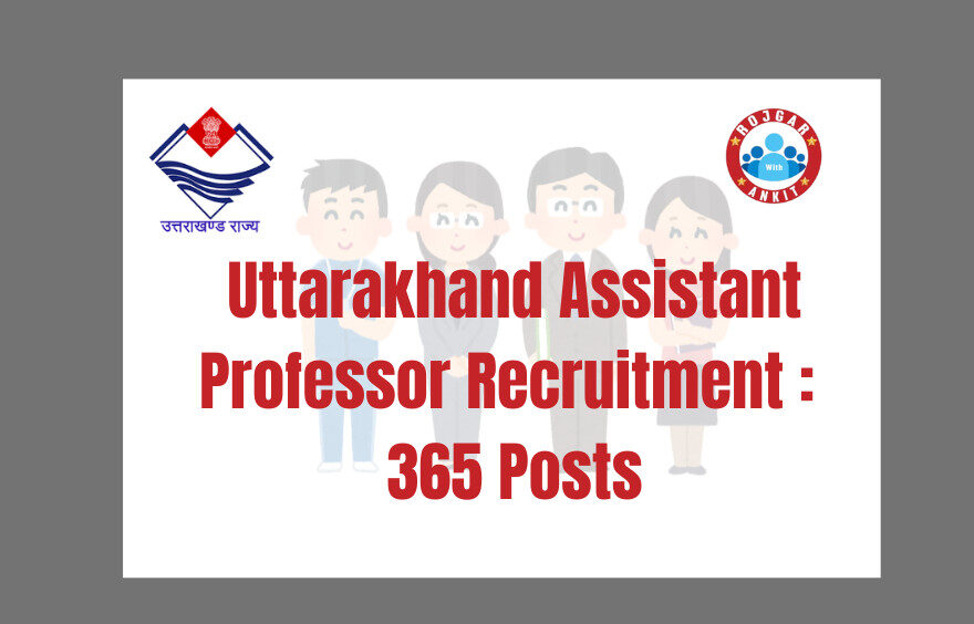 Uttarakhand Assistant Professor