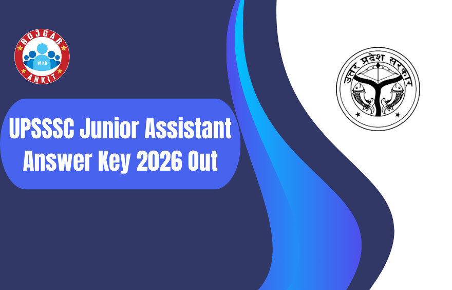 Upsssc Junior Assistant Answer Key Out