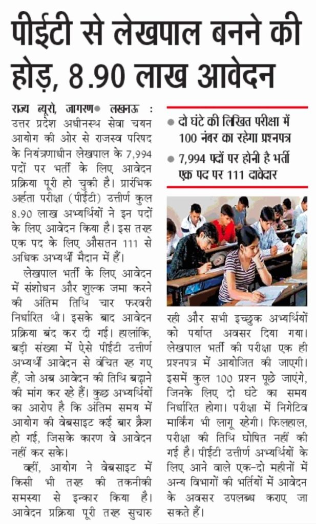 Up Lekhpal Recruitment