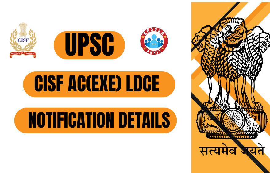 Upsc Cisf Ac(Exe) Ldce Recruitment 2026     1