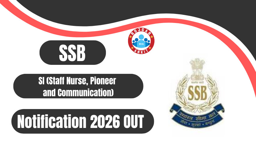 Ssb Si Notification 2026 Out , Know All Details Here !! 1 Ssb