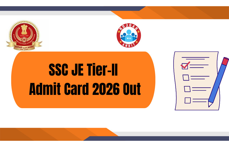 Ssc Je Tier-Ii Admit Card 2026 Out, Download Hall Tickets Now !! 1 Ssc Je