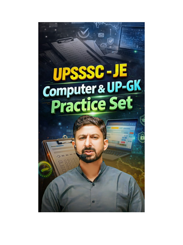 UPSSSC JE Computer Practice Set for Exam Preparation