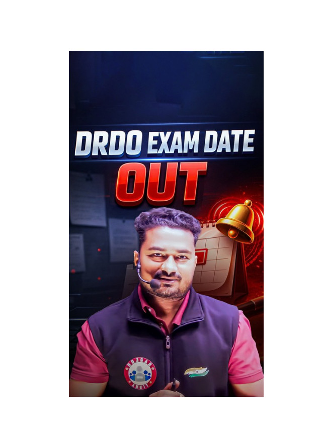 DRDO Exam Date 2026 Announced – Check Full Schedule Now!