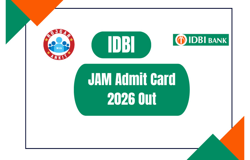 Idbi Bank Jam Admit Card 2026 Out, Download Hall Ticket Now !! 1 Idbi Bank