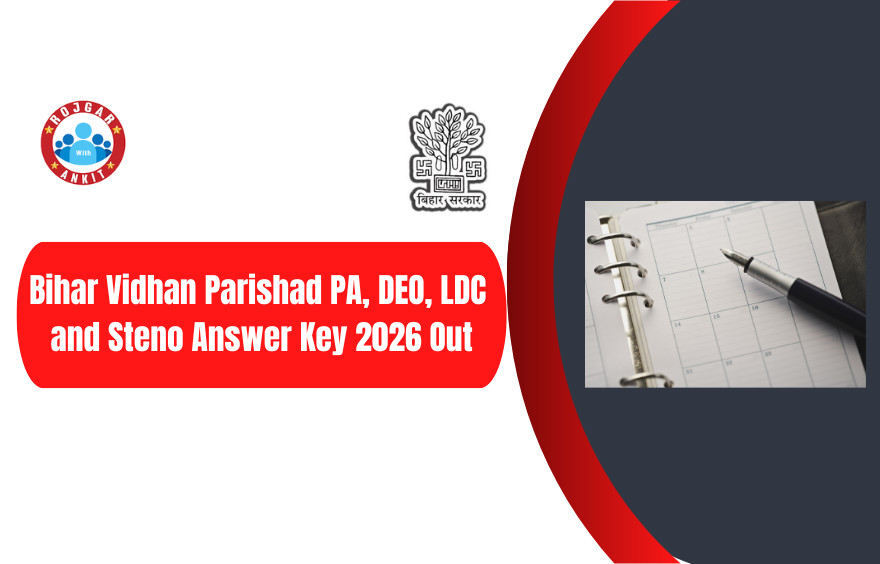 Bihar Vidhan Parishad Pa, Deo, Ldc And Steno Answer Key 2026 Out 1 Bihar Vidhan Parishad