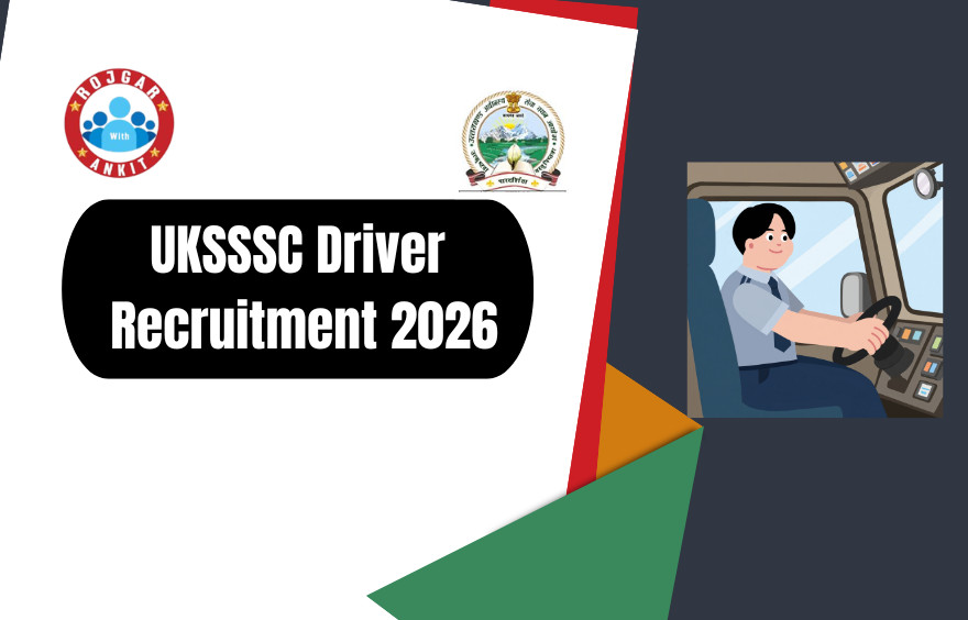 Uksssc Driver Recruitment 2026 : Apply For 72 Posts 1