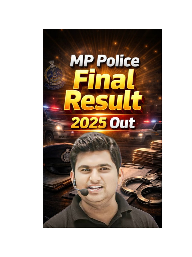 Big Update: MP Police Constable Final Result Released