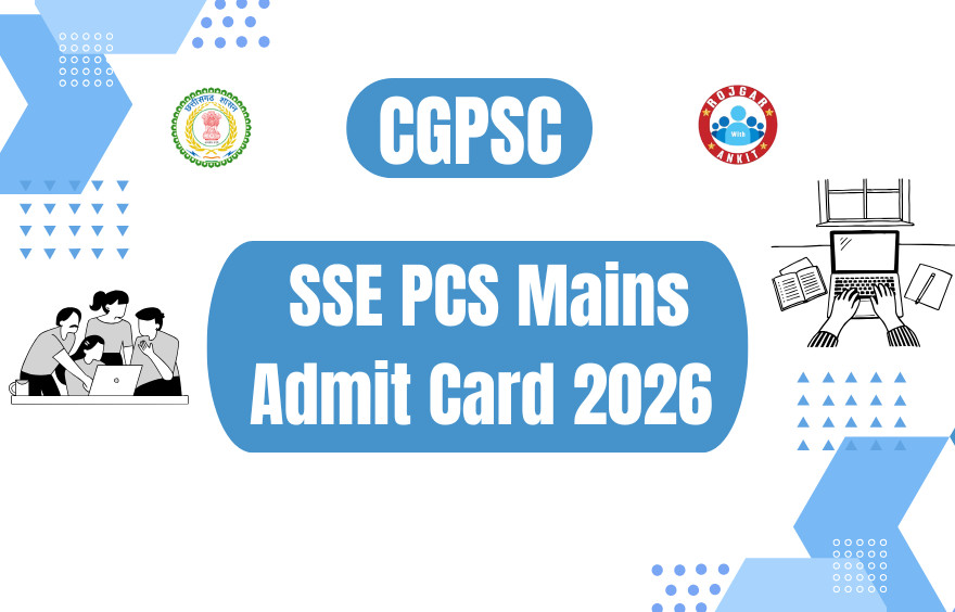 Cgpsc Sse Pcs Mains Admit Card 2026 : Download Hall Ticket Now !! 1 Cgpsc
