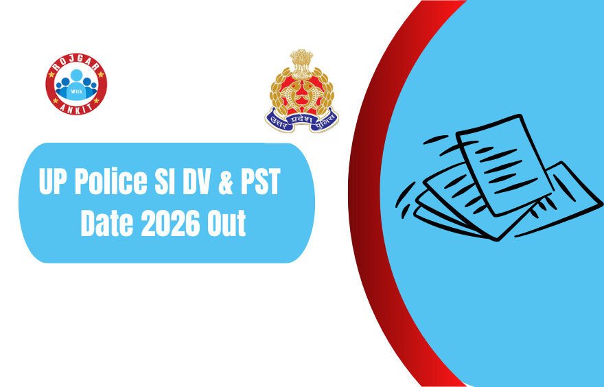 Up Police Si Dv &Amp; Pst Date 2026 Out : Check Dates Now !! 1 Up