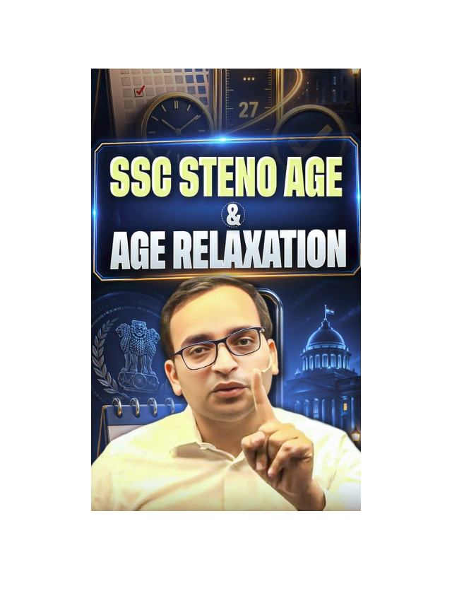 SSC Stenographer Age Limit 2026: Check Eligibility Now