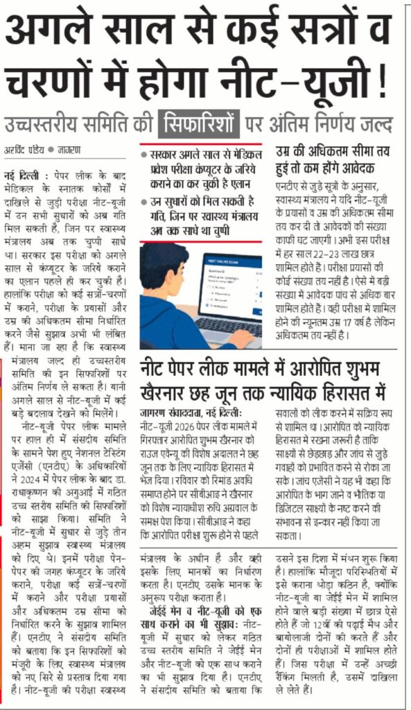 Neet Ug 2027: Possible New Rules On Attempts, Age Limit And Exam Format 3 Neet Ug