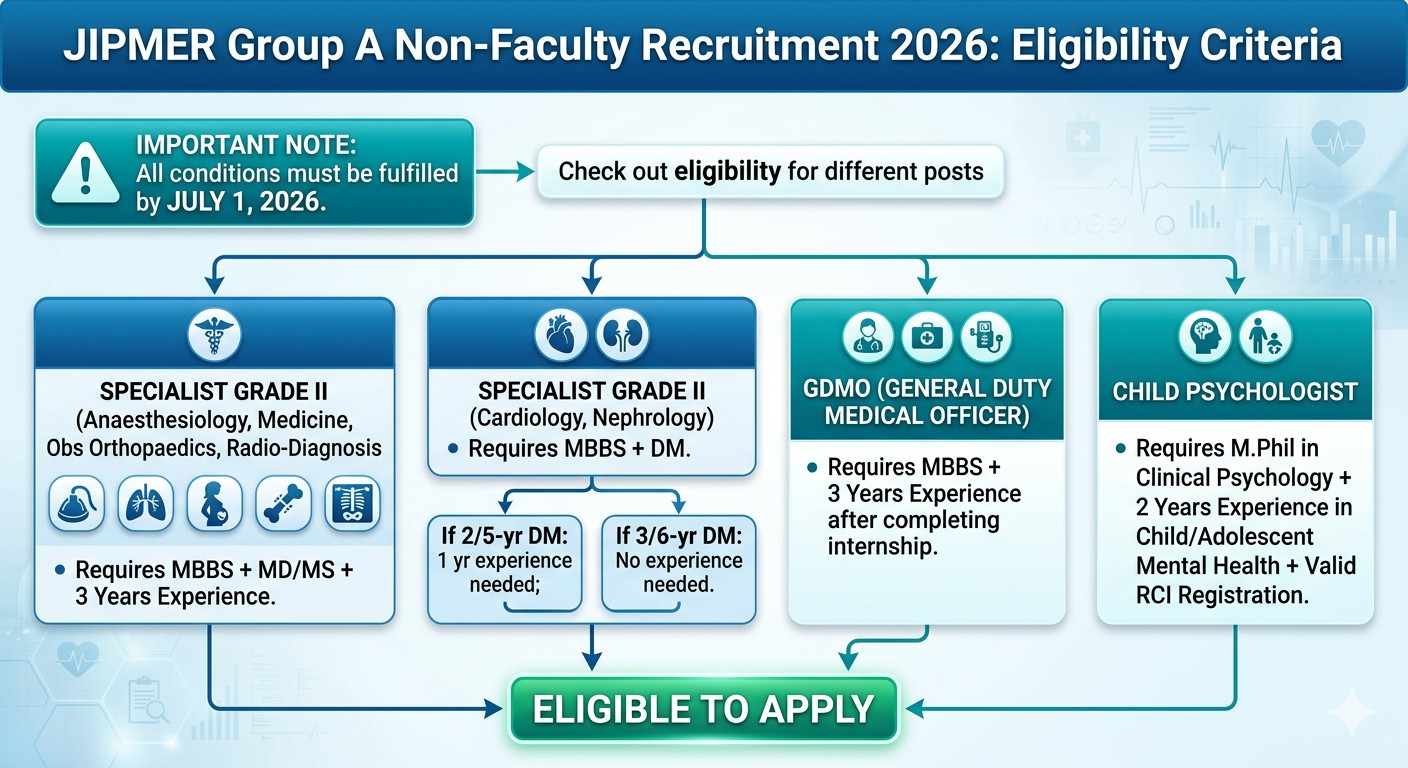 Jipmer Group A Non-Faculty Recruitment 2026 : Know Eligibility !! 1