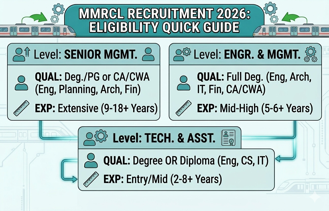 Mmrcl Recruitment 2026 : Know Post-Wise Eligibility Here !! 3 Mmrcl Recruitment 2026 : Know Post-Wise Eligibility Here !! 1
