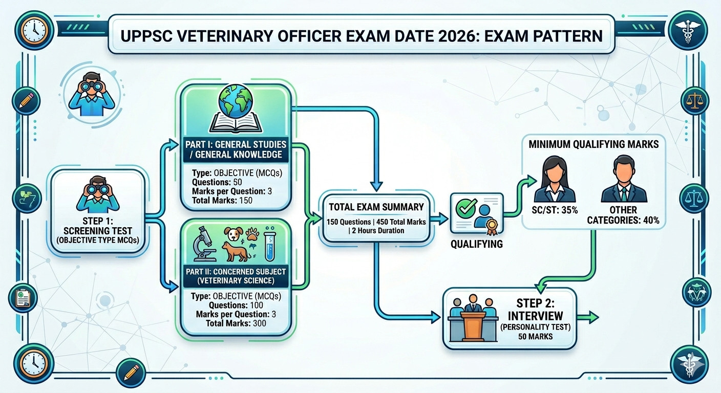Uppsc Veterinary Officer Exam Date 2026 Out : Exam Pattern In Detail !! 4 Uppsc Veterinary Officer Exam Date 2026 Out : Exam Pattern In Detail !! 1
