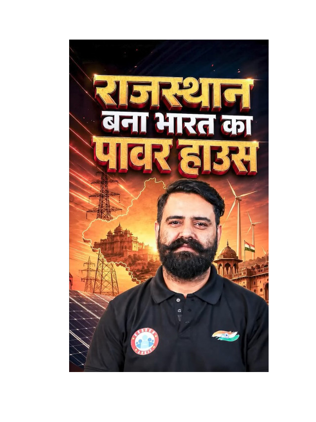 Rajasthan Becomes India’s Powerhouse: A New Energy Milestone