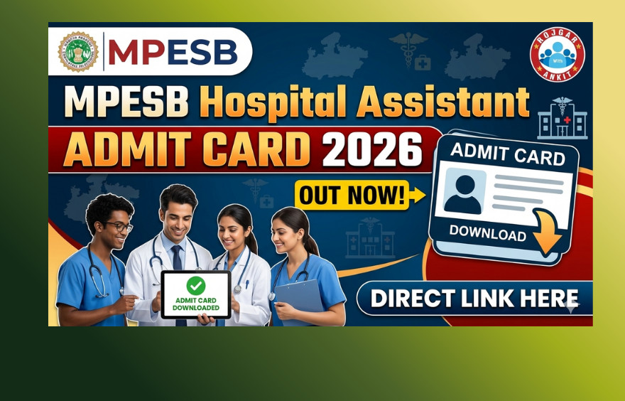 Mpesb Hospital Assistant Admit Card 2026 Out : Download Hall Ticket Now !! 1 Mpesb