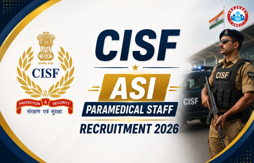 Cisf Asi Paramedical Staff