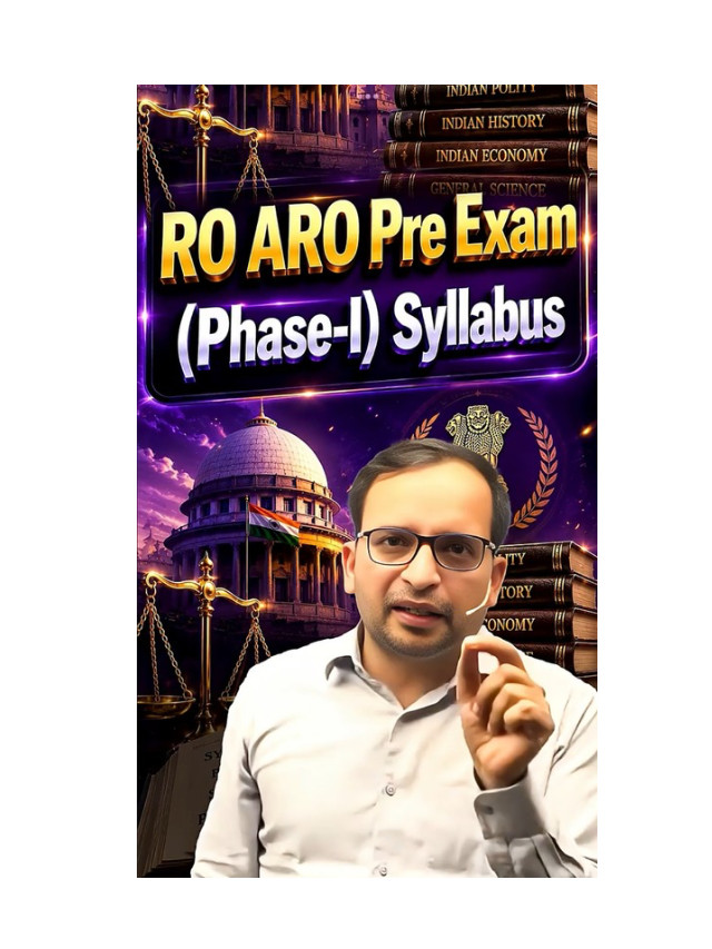RO ARO Prelims Syllabus 2026: Complete Subject-Wise Breakdown