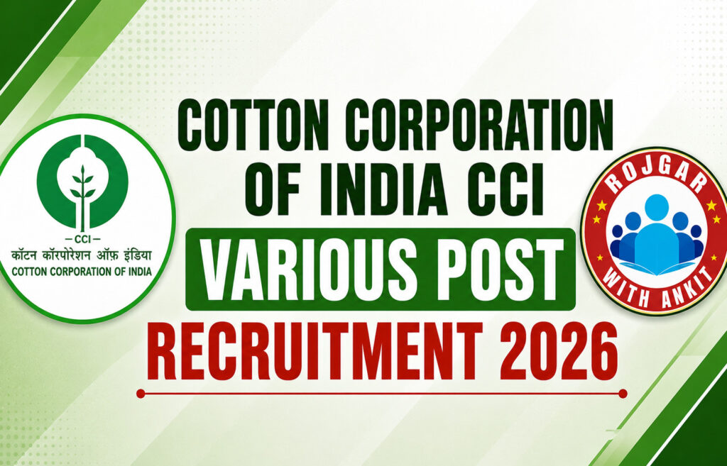 Cotton Corporation Of India Cci Various Post Recruitment 2026 2 Cotton Corporation Of India
