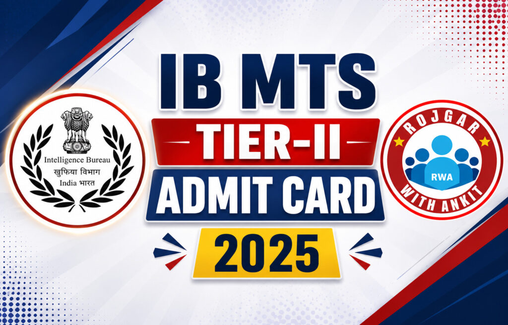 Ib Mts Tier-Ii Admit Card 2025 2 Ib Mts Tier-Ii
