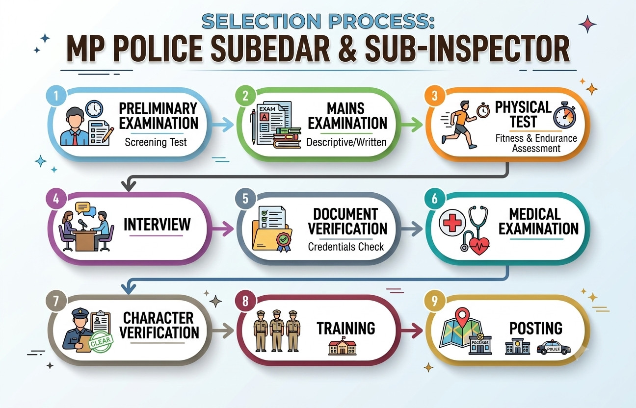 Mp Police Si Final Result 2026 Out : Check Your Status Now !! 4 Mp Police Subedar And Sub-Inspector