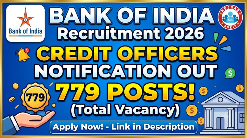 Bank Of India Credit Officers Recruitment 2026 1