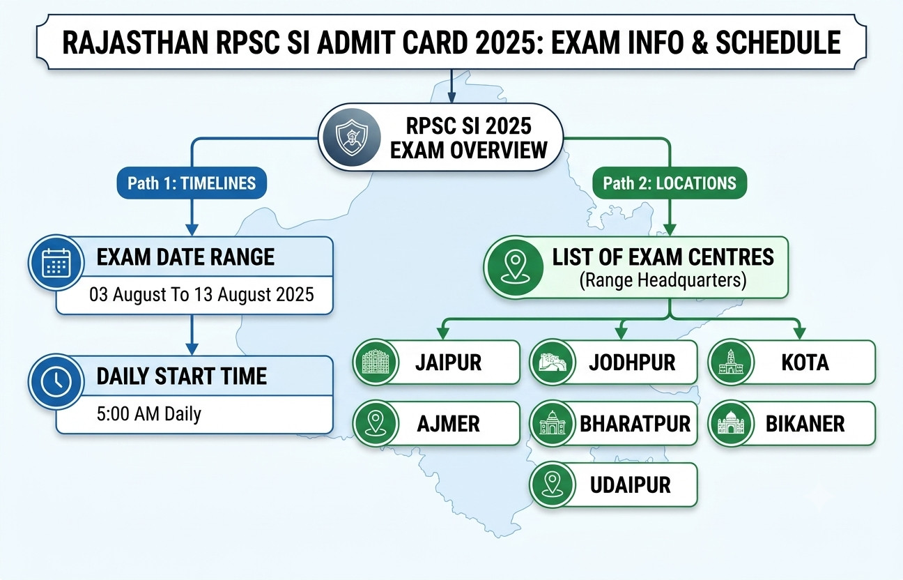 Rpsc Si Physical Test Admit Card 2025 Out : Check Pet Details &Amp; Download Now !! 4 Rpsc Si