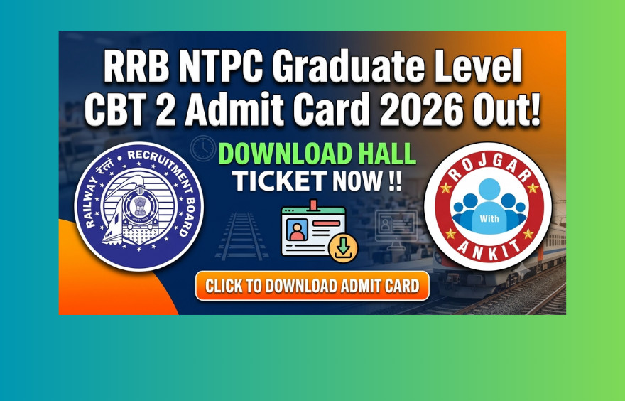 Rrb Ntpc Graduate Level Cbt 2 Admit Card 2026 Out : Download Hall Ticket Now !! 1 Rrb