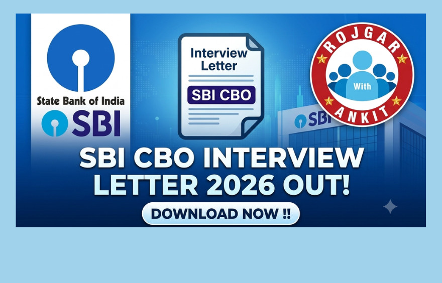 Sbi Cbo Interview Letter 2026 Out : Download Now !! 1 Sbi